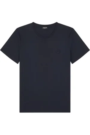 Dondup Top, Herre, Blå, L, Bomuld, Blå T-shirts og Polos