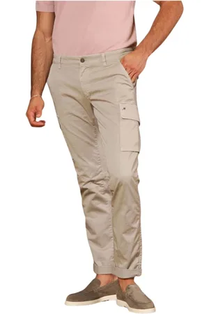 Masons Bukser, Herre, , 3XL, Satin, Ekstra Slim Fit Cargo Bukser i Stræk Satin