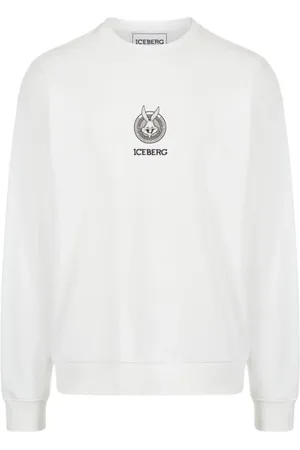 Iceberg Sweathshirts & Hoodies, Herre, Hvid, L, Bomuld, Sweaters Ecru