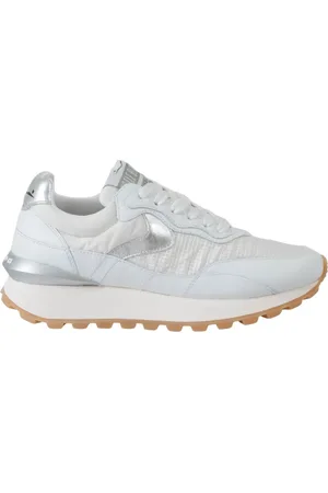 Voile blanche Sko, Dame, Hvid, 38 EU, Gris-Beige Mode Sneakers