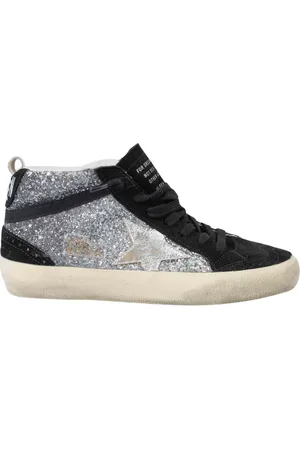 Golden Goose Sko, Dame, Sort, 40 EU, Klassiske Mid Star Sneakers Hvid
