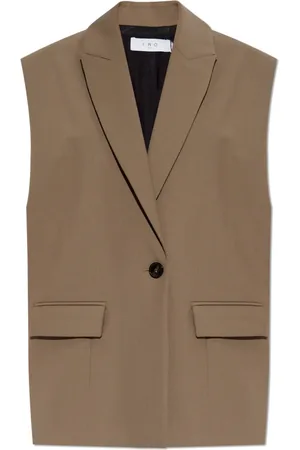 IRO Jakke, Dame, Grøn, XL, Uld, Cynesa Vest