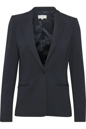 INWEAR Jakke, Dame, Blå, 3XL, Sofistikeret marineblå blazer
