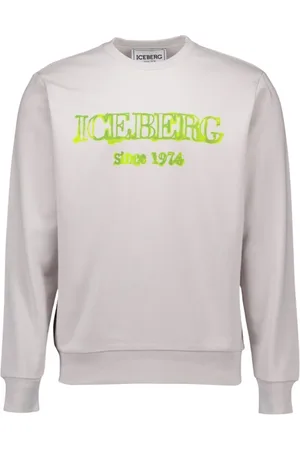 Iceberg Sweathshirts & Hoodies, Herre, Grå, XS, Bomuld, Sweatshirt