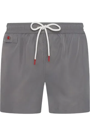 Kiton Badetøj, Herre, Grå, 2XL, Polyester, Badebukser