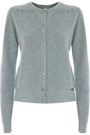 Kocca Strik, Dame, Grøn, S, Uld, Uldstrikket Cardigan