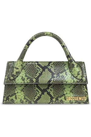 Jacquemus Taske, Dame, Grøn, ONE SIZE, Uld, Le Chiquito Long skuldertaske