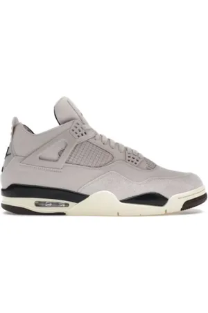 Jordan Sko, Dame, Grå, 39 EU, Læder, Retro Sneakers