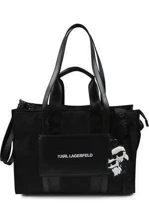 Karl Lagerfeld Home, Dame, Sort, ONE SIZE, Bomuld, Pusletaske