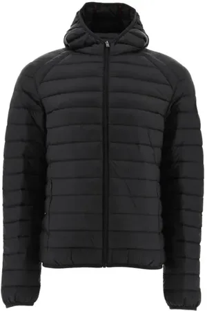 Jott Jakke, Herre, Sort, 2XL, Letvægts Hætte Pufferjakke