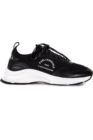 Karl Lagerfeld Sko, Herre, Sort, 43 EU, Uld, Stilfulde Sneakers