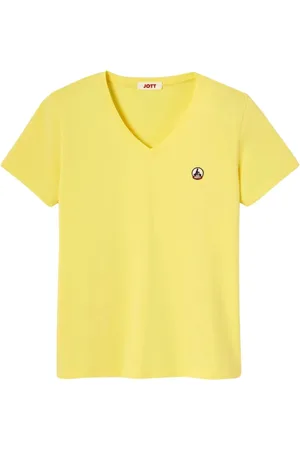 Jott Top, Dame, Gul, S, Bomuld, Bomulds T-shirt Cancun Style