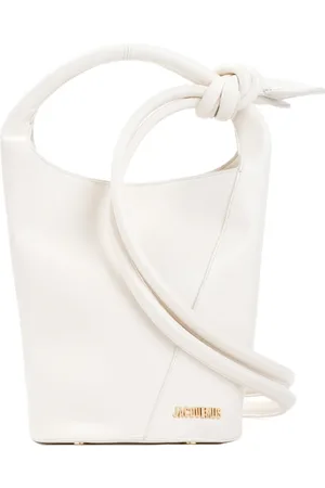 Jacquemus Taske, Dame, Hvid, ONE SIZE, Bomuld, Le Petit Tourni Bag
