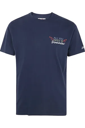 MC2 SAINT BARTH Top, Herre, Blå, L, Klassisk St. Barth T-shirt