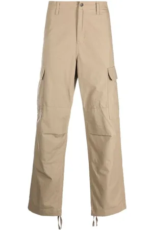 Carhartt Bukser, Herre, Brun, W32, Bomuld, Cargo Bukser Kamelbrun Bomuld Logo