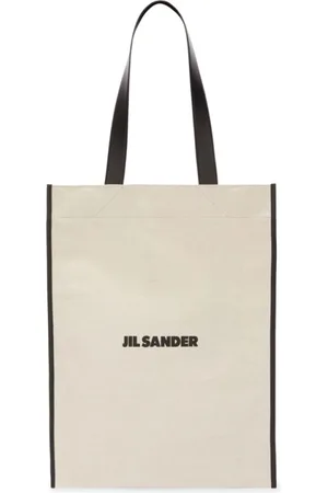 Jil Sander Taske, Herre, , ONE SIZE, Læder, Læderhanke Sort Tote Taske