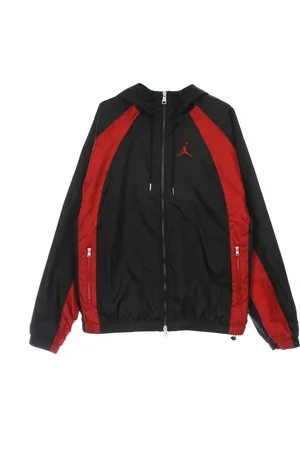 Jordan Jakke, Herre, Sort, XL, Uld, Vindafvisende Windbreaker Jakke