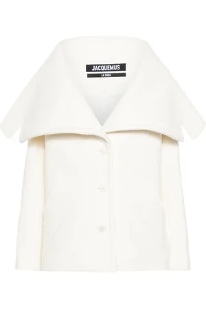 Jacquemus Jakke, Dame, , L, Uld, Le Caban Caruso Short Coat