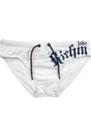 John Richmond Badetøj, Herre, Hvid, XS, Slip Costume