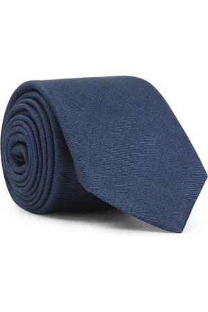 Kiton Tilbehør, Herre, Blå, ONE SIZE, Uld, Silkebånd