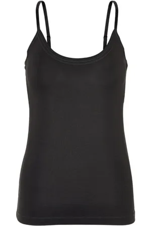 INWEAR Top, Dame, Sort, 2XS, Justerbar Stroptop uden Ærmer