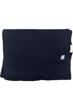 K-Way Tilbehør, unisex, Blå, ONE SIZE, Uld, Uldblanding Halstørklæde