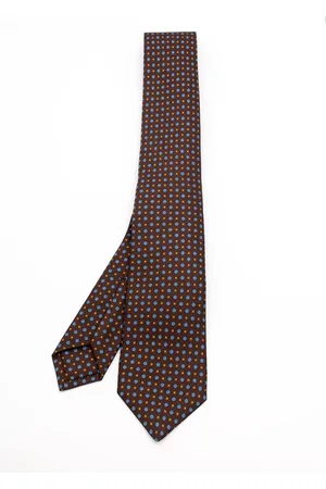 Kiton Tilbehør, Herre, Brun, ONE SIZE, Slips