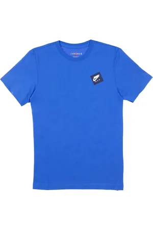 Jordan Top, Herre, Blå, XL, Bomuld, Graphic Crew Tee