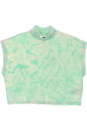 Nike Top, Dame, Grøn, L, Bomuld, Tie-dye High Neck Tank Top