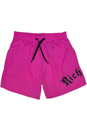 John Richmond Badetøj, Herre, Lyserød, 2XL, Polyester, Swimwear Bakaky