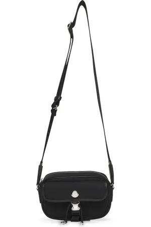 Moncler Taske, Dame, Sort, ONE SIZE, Uld, Sort Nylon Skuldertaske Vandafvisende Design