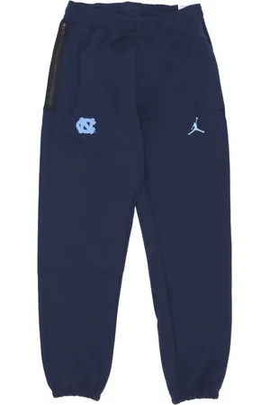Jordan Bukser, Herre, Blå, S, Polyester, Letvægts Træningsbukser med Ncaa Print