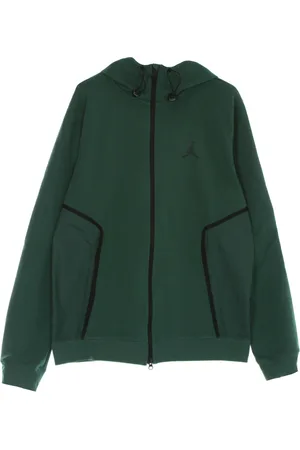 Jordan Sweathshirts & Hoodies, Herre, Grøn, XL, Bomuld, Light Zip Hoodie Air Statement Fleece