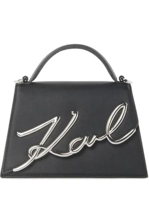 Karl Lagerfeld Taske, Dame, Sort, ONE SIZE, Uld, Signature 2.0 MD Crossbody