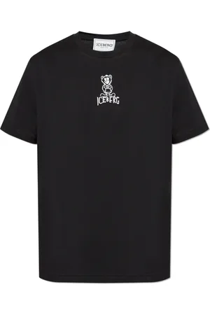 Iceberg Top, Herre, Sort, 3XL, Bomuld, T-shirt med print
