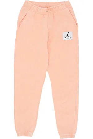 Jordan Bukser, Herre, Lyserød, S, Bomuld, Statement Wash Fleece Pant Letvægts Træningsdragt