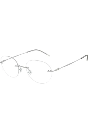 Giorgio Armani Tilbehør, Herre, Grå, 52 MM, Mode Briller Ar5147 i Blå
