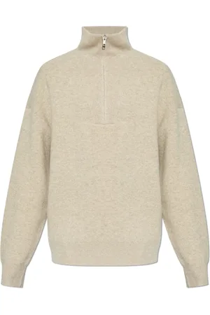Isabel Marant Strik, Herre, Grå, XL, Uld, Lucile Sweater