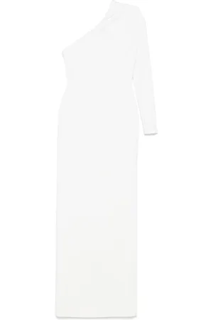 Solace Kjole, Dame, , 2XS, Uld, Kjole med En Skulder og Asymmetriske Ærmer