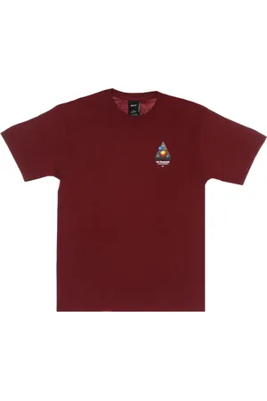 Huf Top, Herre, Rød, XL, Bomuld, Triple Triangle Tee Cardinal T-shirt