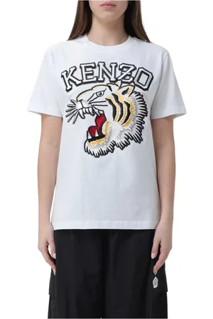 Kenzo Top, Dame, , M, Bomuld, Cropped Square Cut T-Shirt