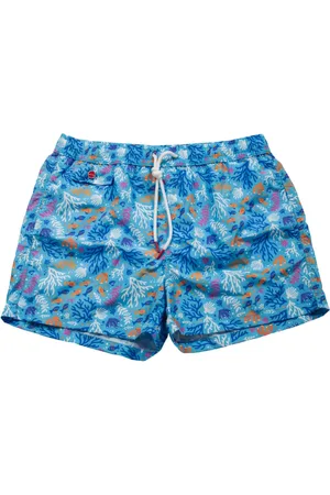 Kiton Badetøj, Herre, Flerfarvet, M, Polyester, Polyester Badeshorts
