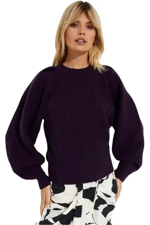 Isabel Marant Strik, Dame, Lilla, XS, Uld, Billie Sweater