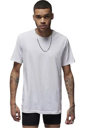 Jordan Top, Herre, Hvid, XL, Bomuld, Flight Base T-Shirt
