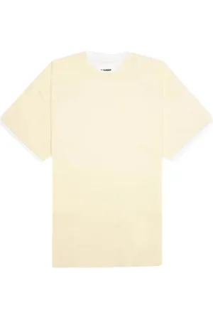 Jil Sander Top, Herre, , XS, Bomuld, Kortærmet Rundhalset Bomulds T-shirt