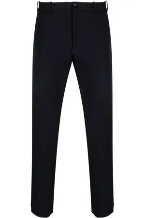 Incotex Bukser, Herre, Sort, S, Tyl, Straight Dress Pants