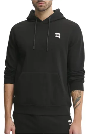 Karl Lagerfeld Sweathshirts & Hoodies, Herre, Sort, XL, Bomuld, Sweat Hoody