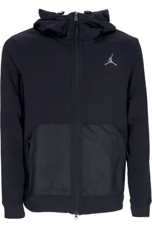 Jordan Jakke, Herre, Sort, XL, Bomuld, Tech Fleece Zip Hoodie
