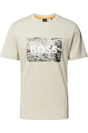 HUGO BOSS Top, Herre, , L, Bomuld, Te_Building T-Shirt