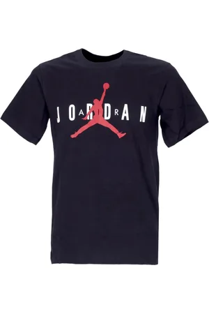 Jordan Top, Herre, Sort, L, Bomuld, Air Wordmark T-shirt